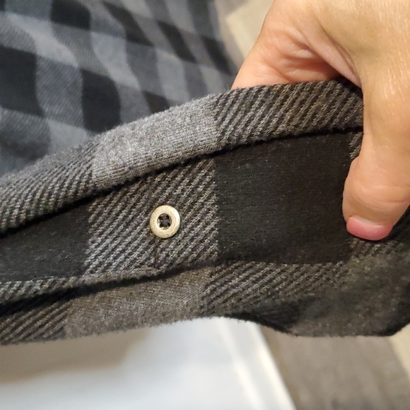 Soft Surroundings Mad over Plaid flannel Longline Dress/tunic PM - Picture 7 of 11